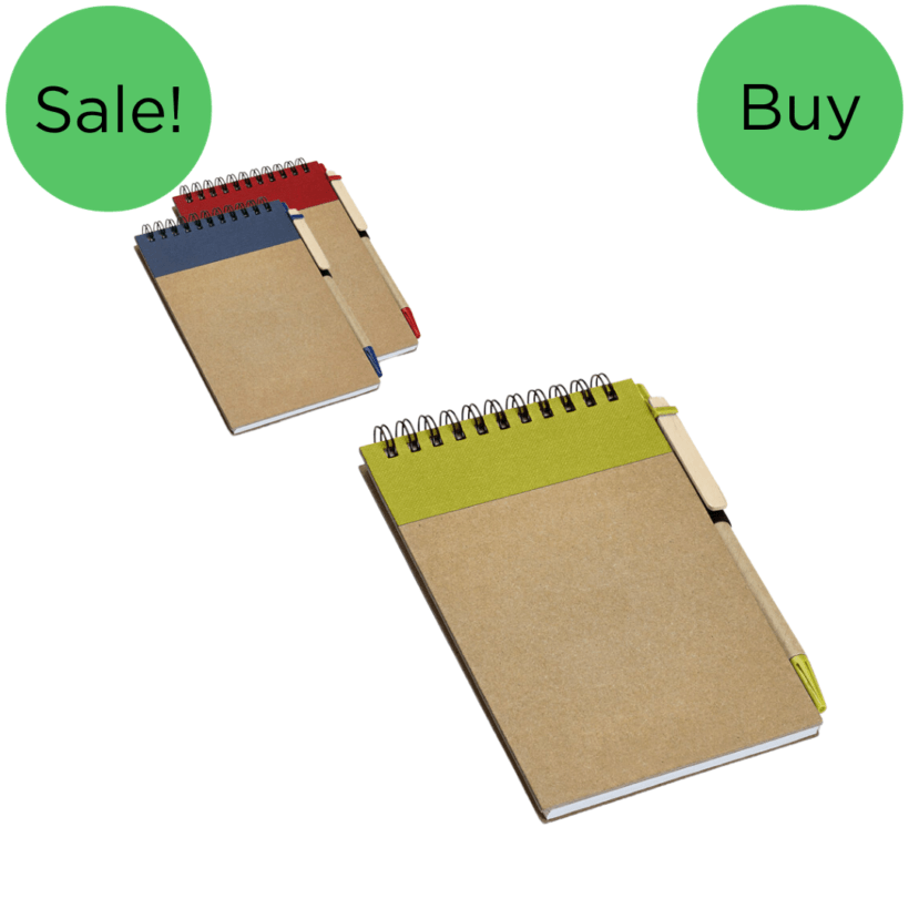 Rissick Environmentally friendly Notepads Product Code GP93427