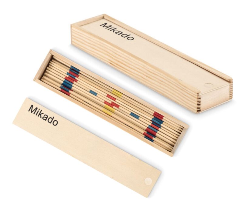 Long Rock Mikado set in wood presented in wooden box Product Code GPMO9189-40