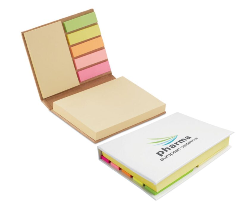 Church Cove 5 piece set including big and medium yellow memo pads and small bright memo pads Product Code GPIT3233-06