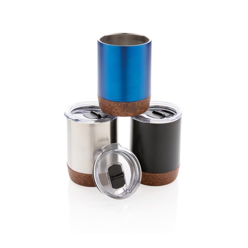 Lowen 180ml vacuum insulated cork coffee mugs GP432.262