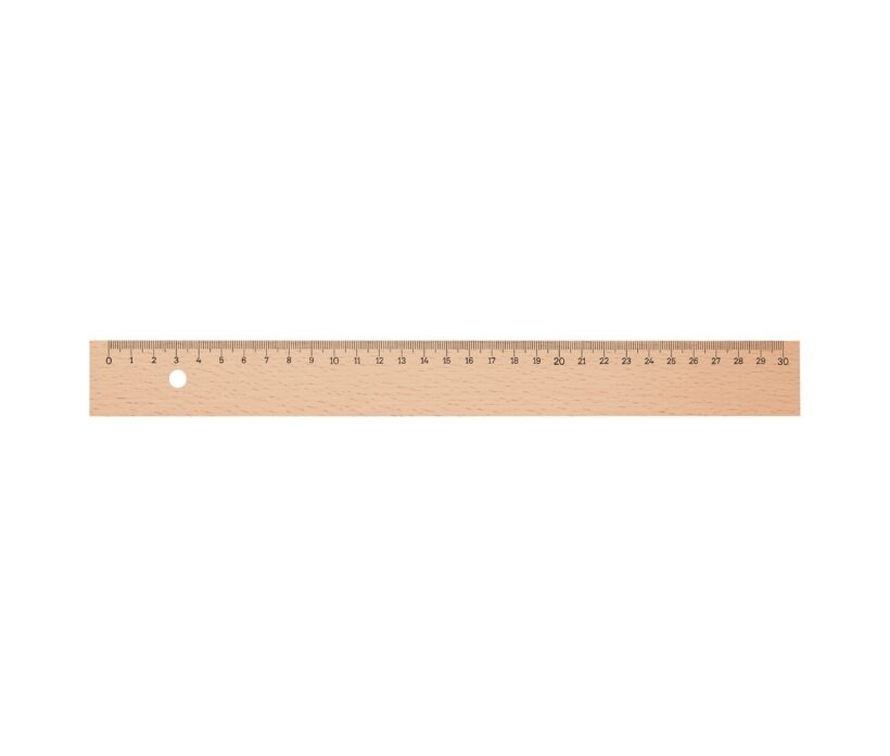 Gloweasy Green & Eco Wooden Rulers 30cm – Sustainable