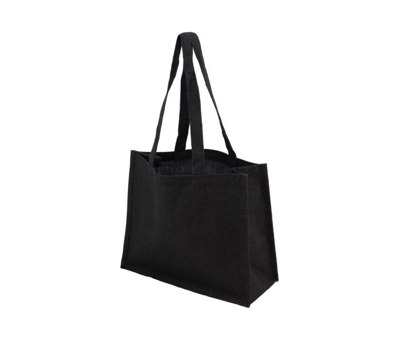 Gloweasy Green & Eco Melrose Jute Bags – Black Taunton