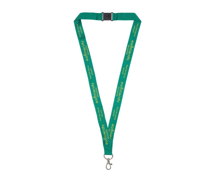 Gloweasy Green & Eco Plant Fibre Deluxe Lanyards 10mm – Sustainable