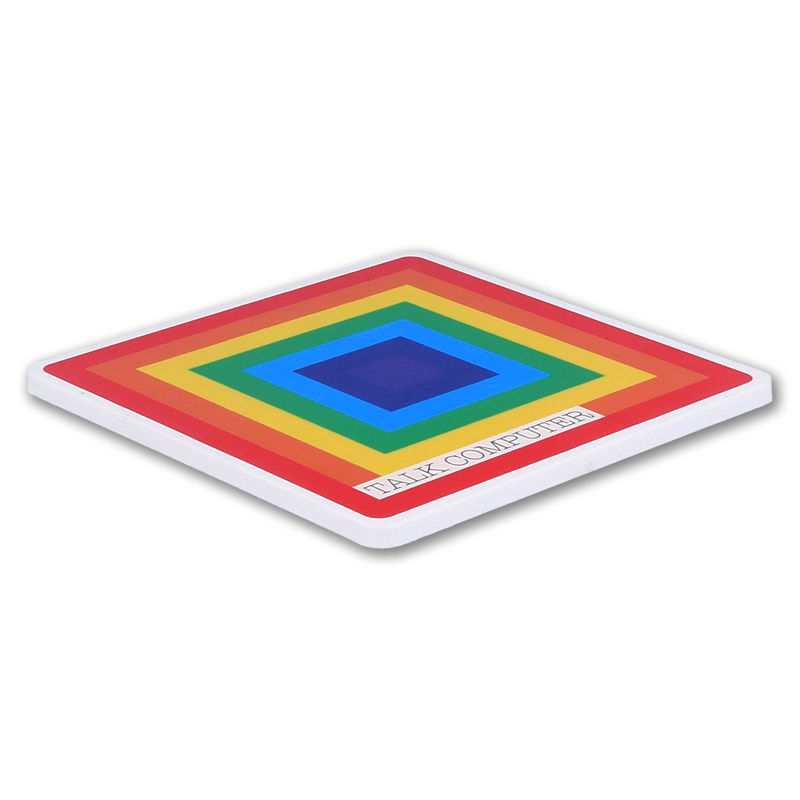 Cuby Recycled Deluxe Square Coasters GPCXDCOS Cuby Recycled Deluxe Square Coasters GPCXDCOS