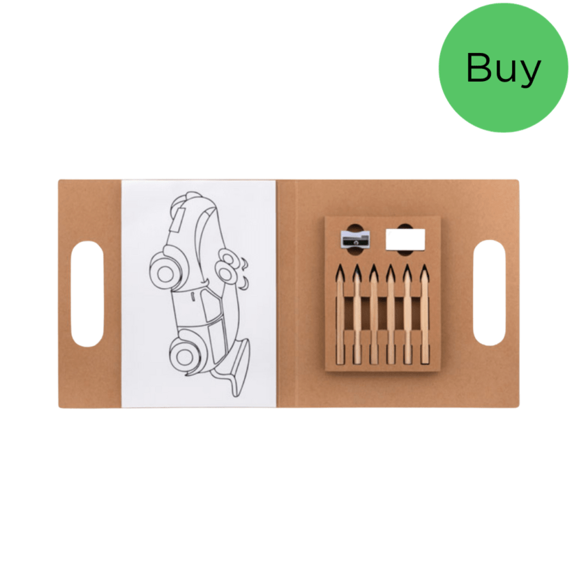 Ashreigney Colouring Set With Pencils Product Code GPMO9544-13