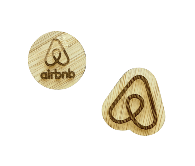 English Stonecrop Bamboo Badges Product code GPPESBB