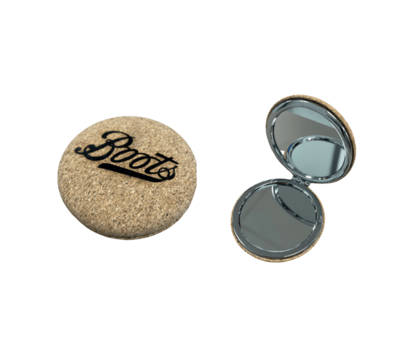 Fleabane Cork Pocket Mirrors Product Code GPPFCPM