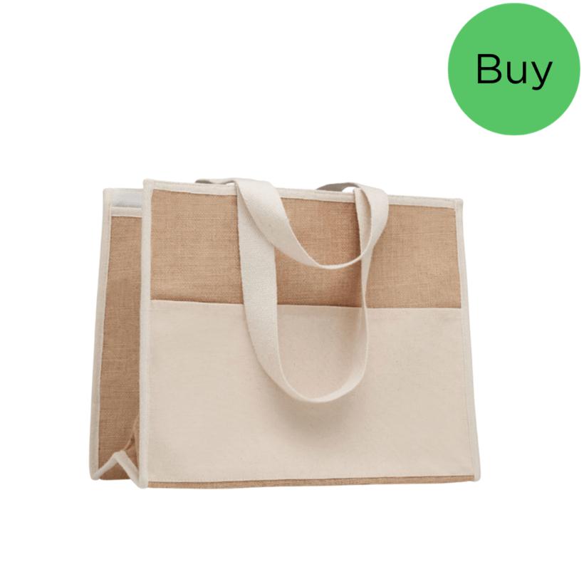 Ayshford Jute and Canvas Cooler Bags Product Code GPMO6160-13