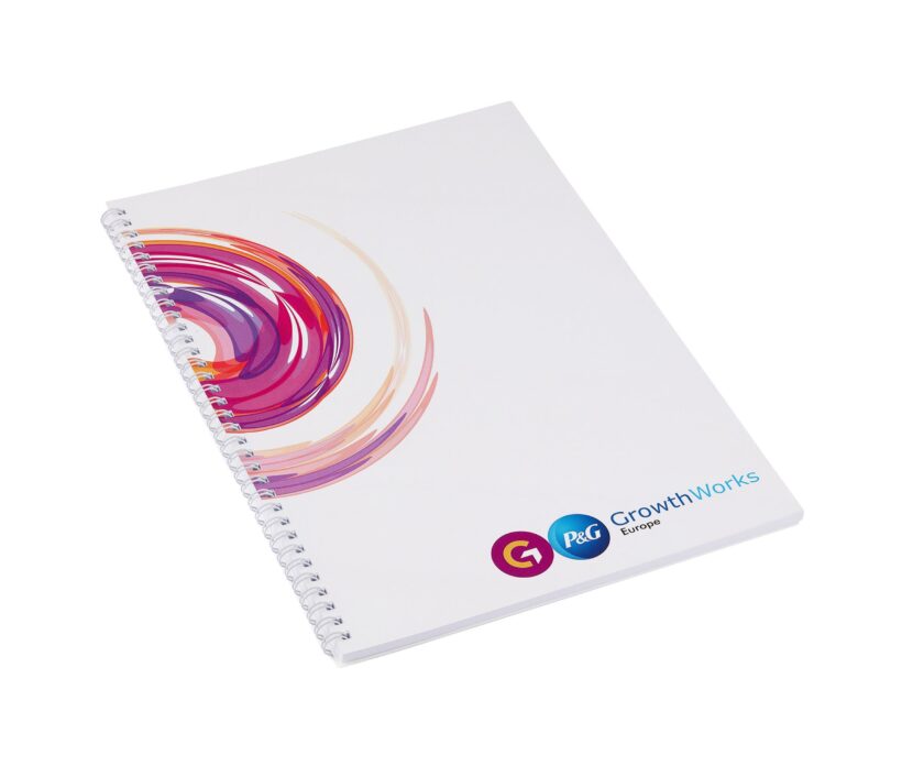 Gloweasy Green & Eco A4 Wirebound Full colour Notebooks – Recycled