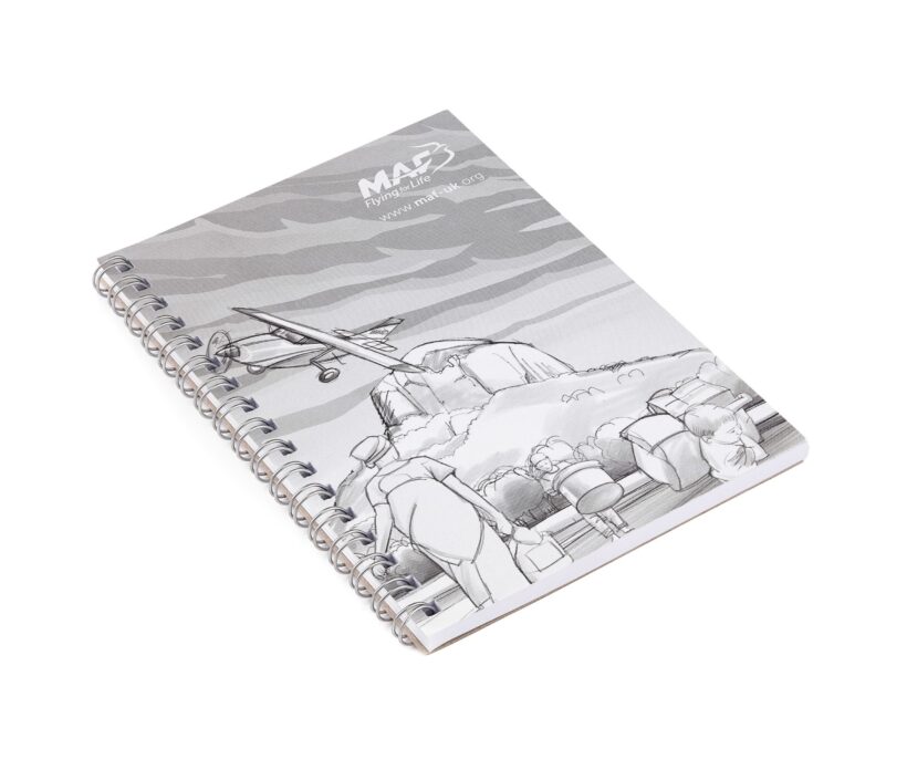 Gloweasy Green & Eco A6 Wirebound Full colour Notebooks – Recycled