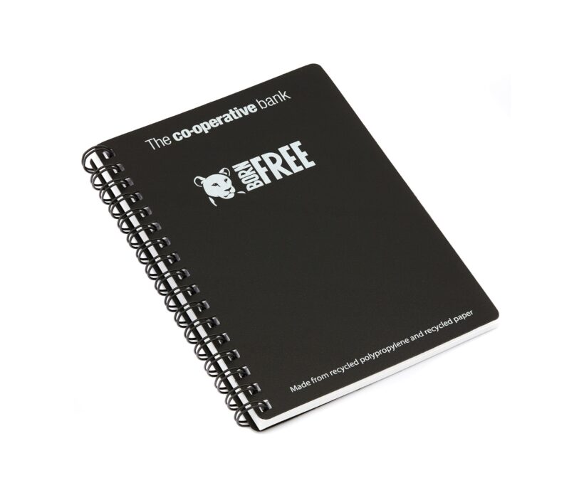 Gloweasy Green & Eco A6 Polypropylene Wire Notebooks – Recycled Gloweasy Green & Eco A6 Polypropylene Wire Notebooks – Recycled