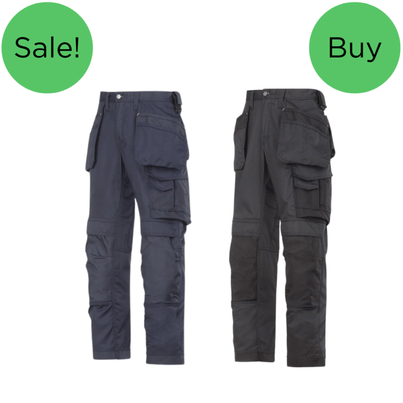 Snickers CoolTwill Work Trousers GPSI002